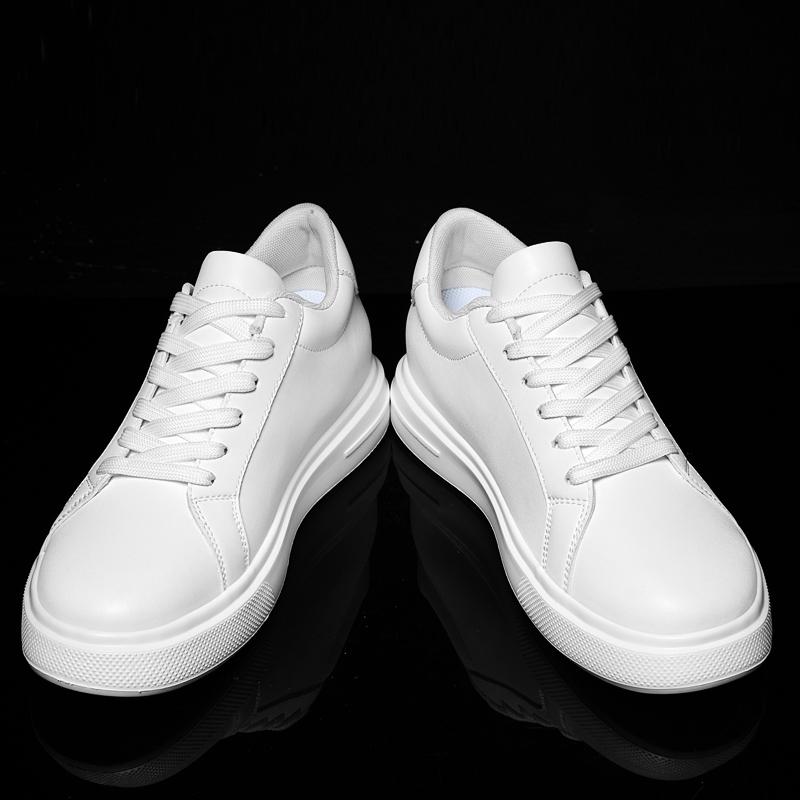 Fashion Genuine Leather Shoes for Men Casual Shoes Lightweight Walking Sneakers Versatile Male Skateboard Footwear Leisure Walk Trainers