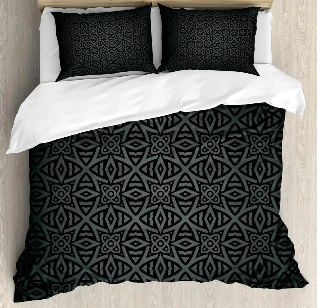Medieval Heraldic Middle Ages Coat of Arms Bedding Set Bedroom Soft Modern Bedspreads Comefortable Duvet Cover Quilt Pillowcase