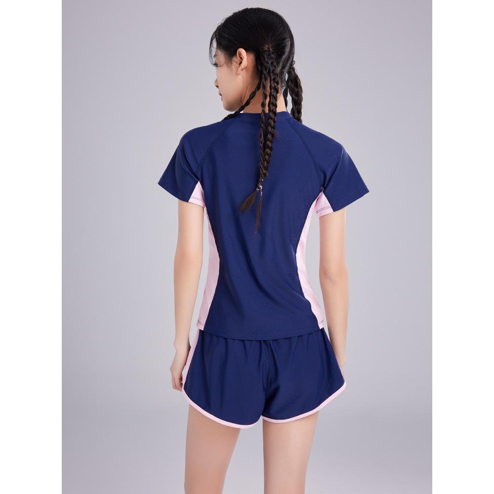 2025 New Style Girls' Split Swimsuit for Teens and Children