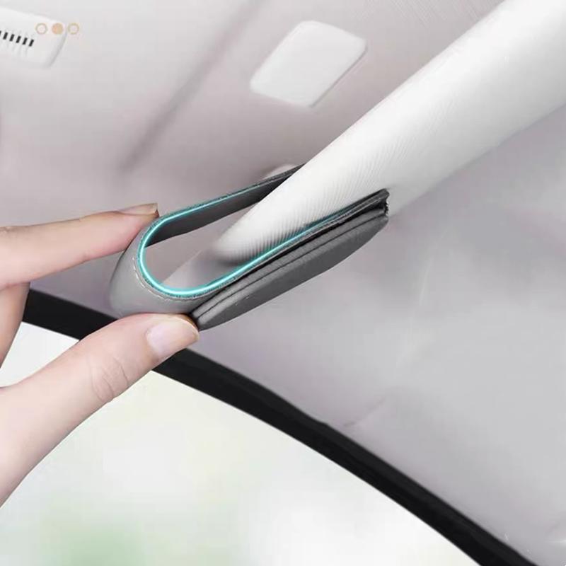 IYXI7 Car Glasses Holder Universal Sun Visor Clip Sunglasses Holder for Honda Fit Civic Accord 7 8 9 10 Pilot City Jazz CRV HRV