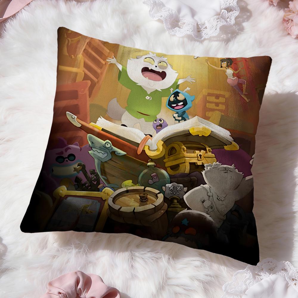 Game D-Dofus Cushion Cover Premium Comfort Reversible Pillow Cove -Two in One Design for Any Room & Car Interior