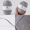HARA WOOL Paper Yarn, Extra-Thick, 30g (approx. 77m), 100% Paper, Made in Japan, Set of 5 Balls, 12. Gray