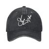 SZA Signatur Baseballkappe Vintage Used Gewaschen Snapback Hut Unisex Outdoor Aktivitäten Verstellbare Passform Kappen Hut