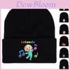 Cocomelon Knitted Jj Beanie Hat Printed Bonnet Kids Warm Hat Hip Hop Cosplay