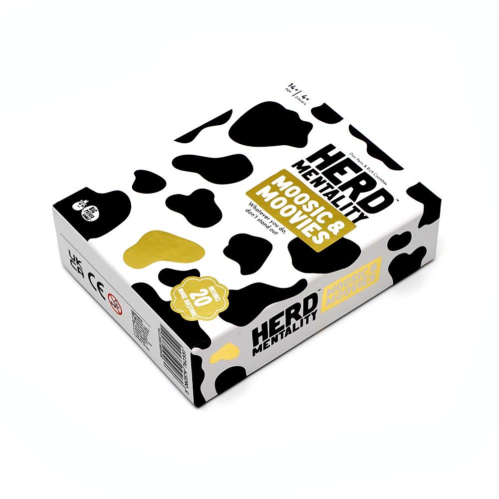 Herdenmentalität Karten Lustiges Familienbrettspiel Gruppen 4-20 Spieler Deckkarte