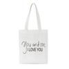 Women Book Bag New Arrival Letters Words Printed Shoulder Canvas Bags Fashion Bags Women Big Capacity Beach Students Handbag