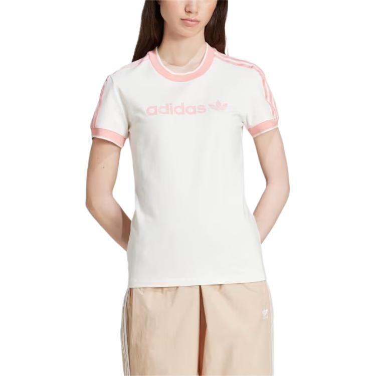 Adidas Originals Badge T Shirt Women's Cloud White IY9234