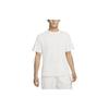 Men's Solid Color Crew Neck Casual Short Sleeve T-Shirt In White