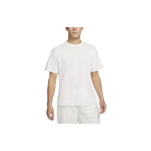 

Nike Men s Solid Color Crew Neck Casual Short Sleeve T-Shirt in White EU L білий