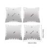 Guitar Luthier Tools Guitar Radius Gauge, String Action Ruler Gauge 32 Blades Feeler Gauge, Guitar Notched Radius Gauges