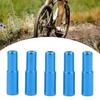 DUUTI 5pcs 5mm Bicycle Brake Cable Inner End Caps Crimps Aluminum Alloy Shifter Ferrules for Road
