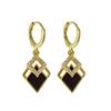 Geometric Drop Earrings - Modern Square Drop Earrings For An Elegant And Stylish Look