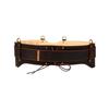 TOURBON Tool Belt, Work Belt, Leather Padded Tool Belt, Support Tool Belt, for Carpenters, Electricians, Construction Workers