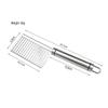 2-in-1 Stainless Steel Wavy Fry & Potato Cutter with Double-Headed Peeler/Grater Set