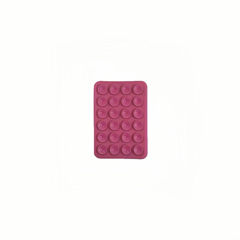 Mobile Phone Silicone 24 Square Suction Cups Mobile Phone Holder Multifunctional Single-Sided Mm Adhesive Suction Cup