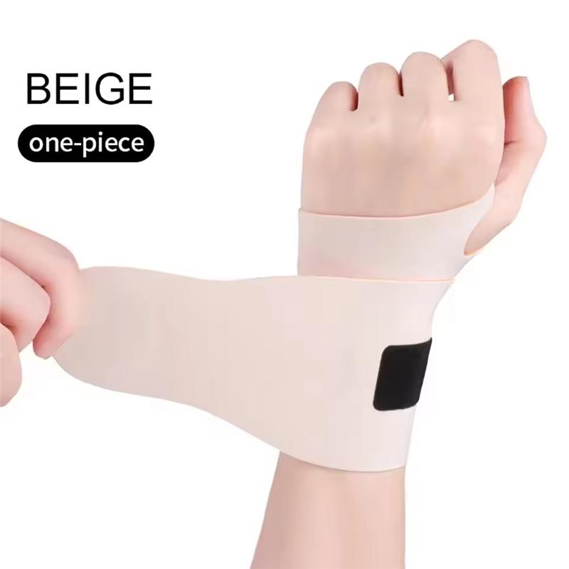 1Pc Of Elastic Wristband Anti Sprain Wrist Guard With Adjustable Support Breathable Elastic Compression Tendon Sheath