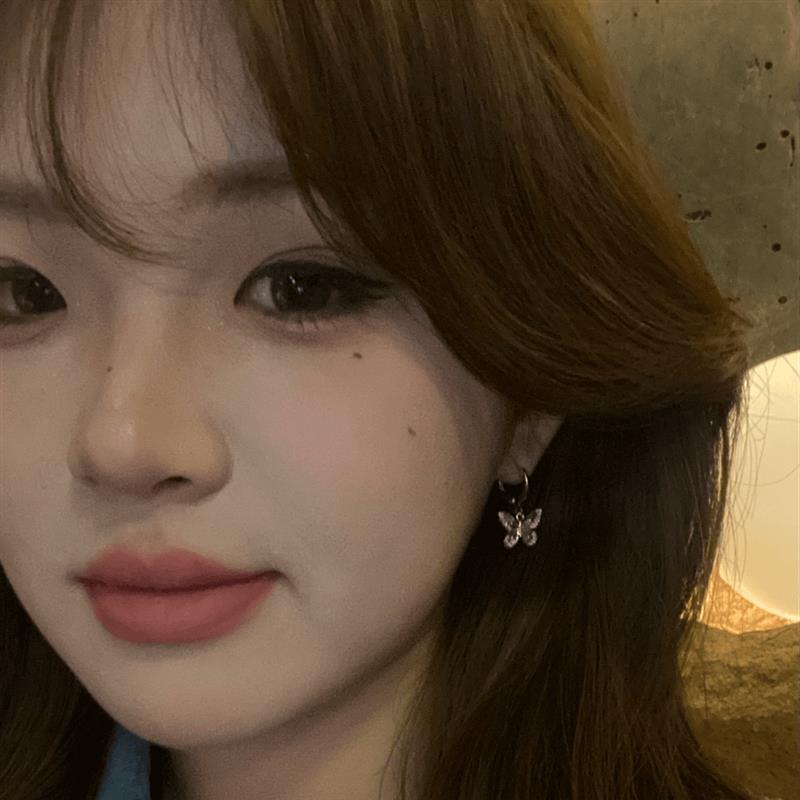 

Серьги-кольца ручной работы в стиле ретро из серебра 925 пробы с бабочками - Женские серьги для работы весна/лето