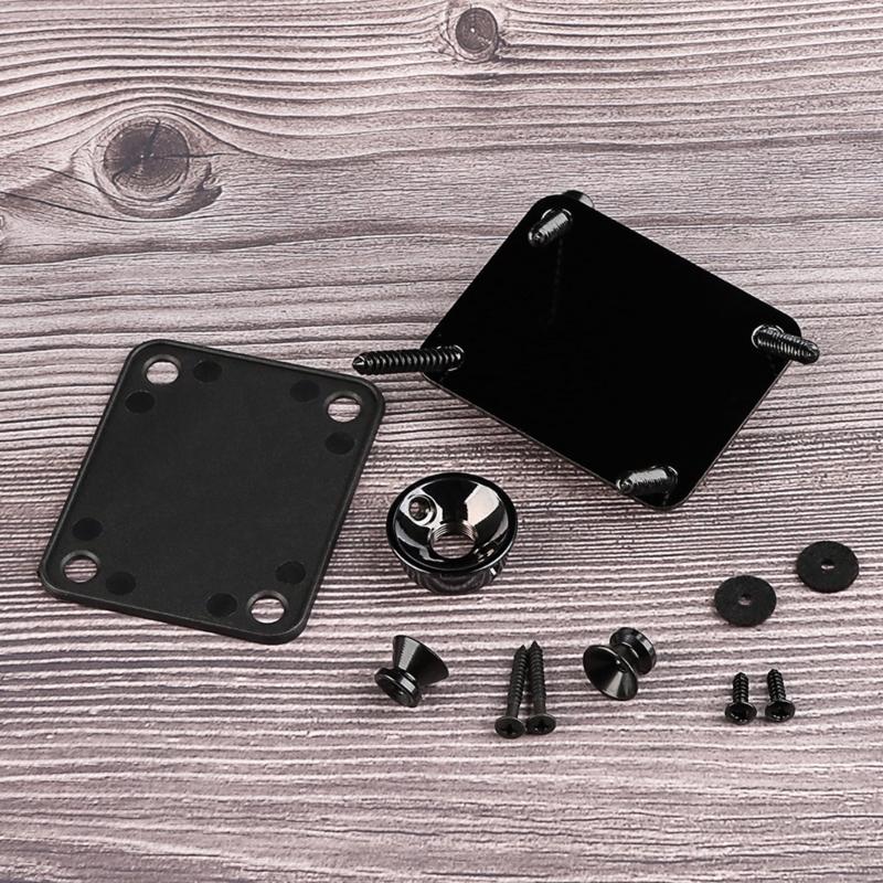 Professional Upgrade Set For Guitars Including Durable Reinforcement Plate And Strap Buttons