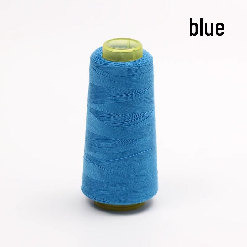 Large Cone of White Polyester Sewing Thread for Machines and Hand Sewing