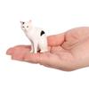 Simulation Animal Cat Model Black And White Cats Ornament Creative Stretching Lazy Kitten Craft Desktop Decoration Handmade