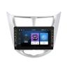 8 Zoll Carplay 2din Android Autoradio Multimidia Video Player Für Hyundai Solaris Accent Verna 2010-2016 Mit Knopf Knopf Navigation GPS 2 + 32 GB