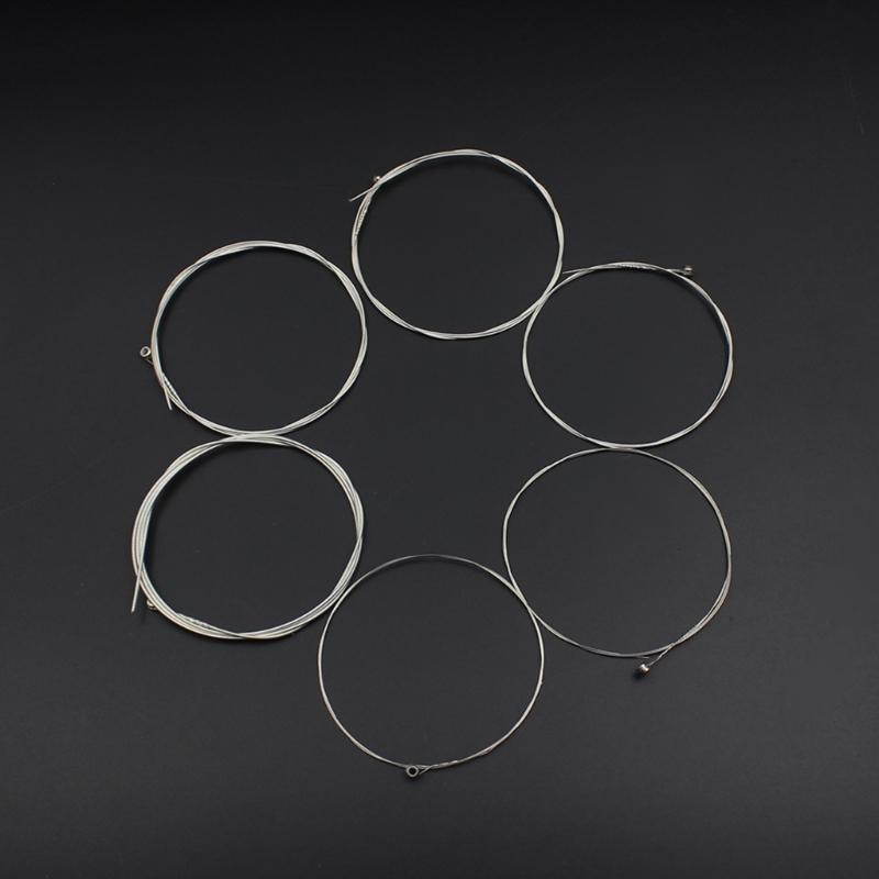6 Pcs Acoustic Guitar Strings for 6 String Classical Guitars Accessories