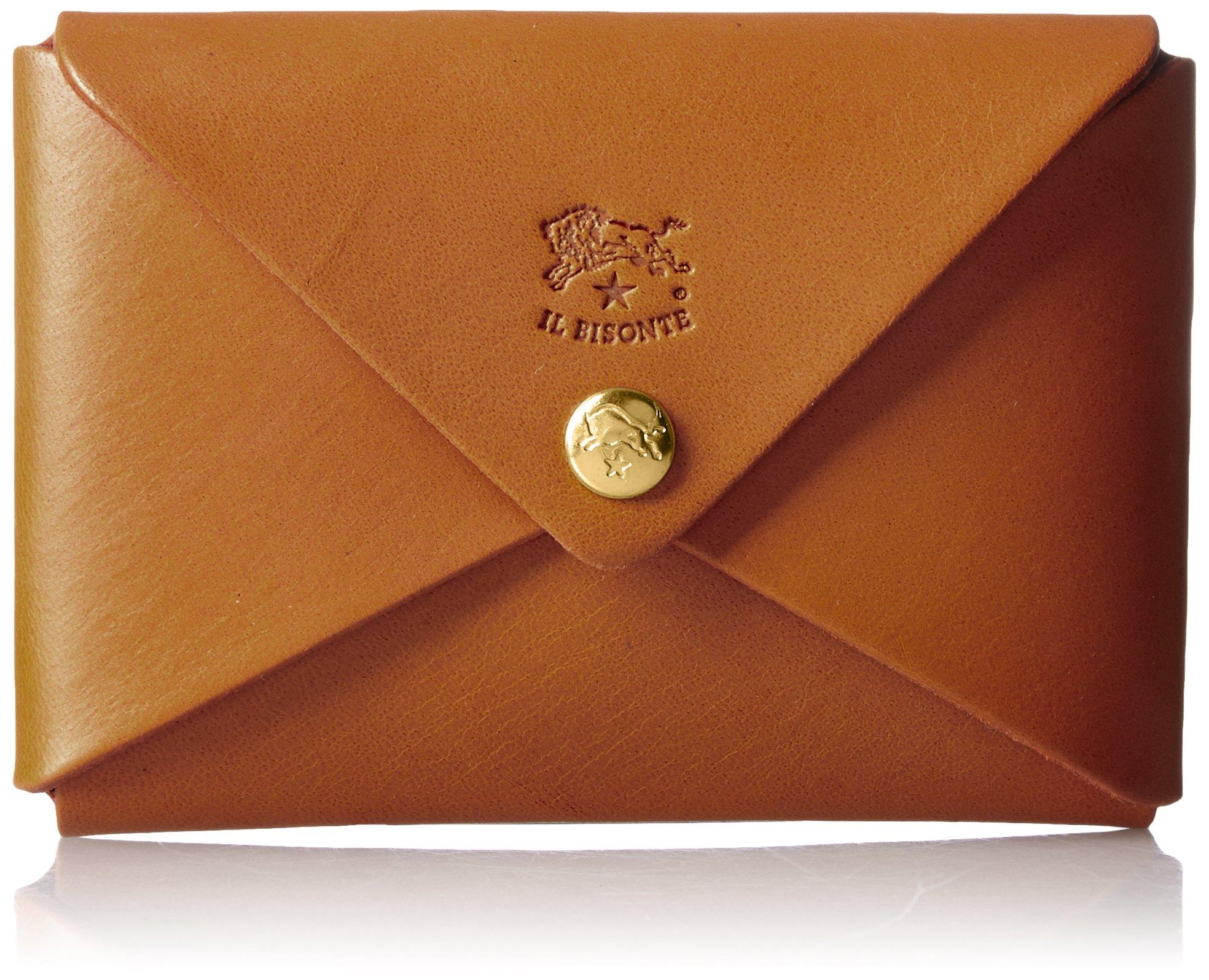 

Business Card Holder C0854 Card Case Leather Genuine Leather Caramel [Il Bizonte] [Item]