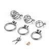 Stainless Steel Chastity Cock Cage S/M/L