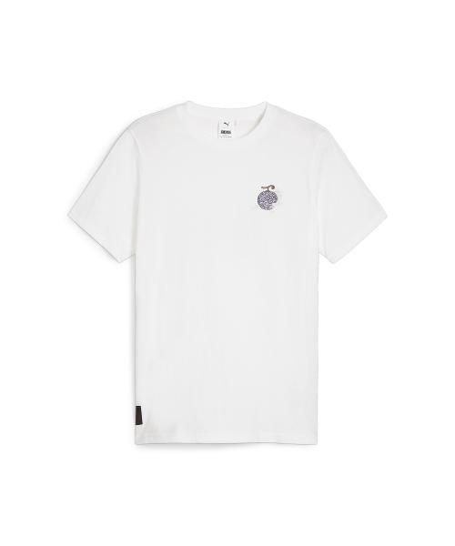

Футболка с коротким рукавом Puma Puma X One Piece Graphic Puma белая 624665 02 S