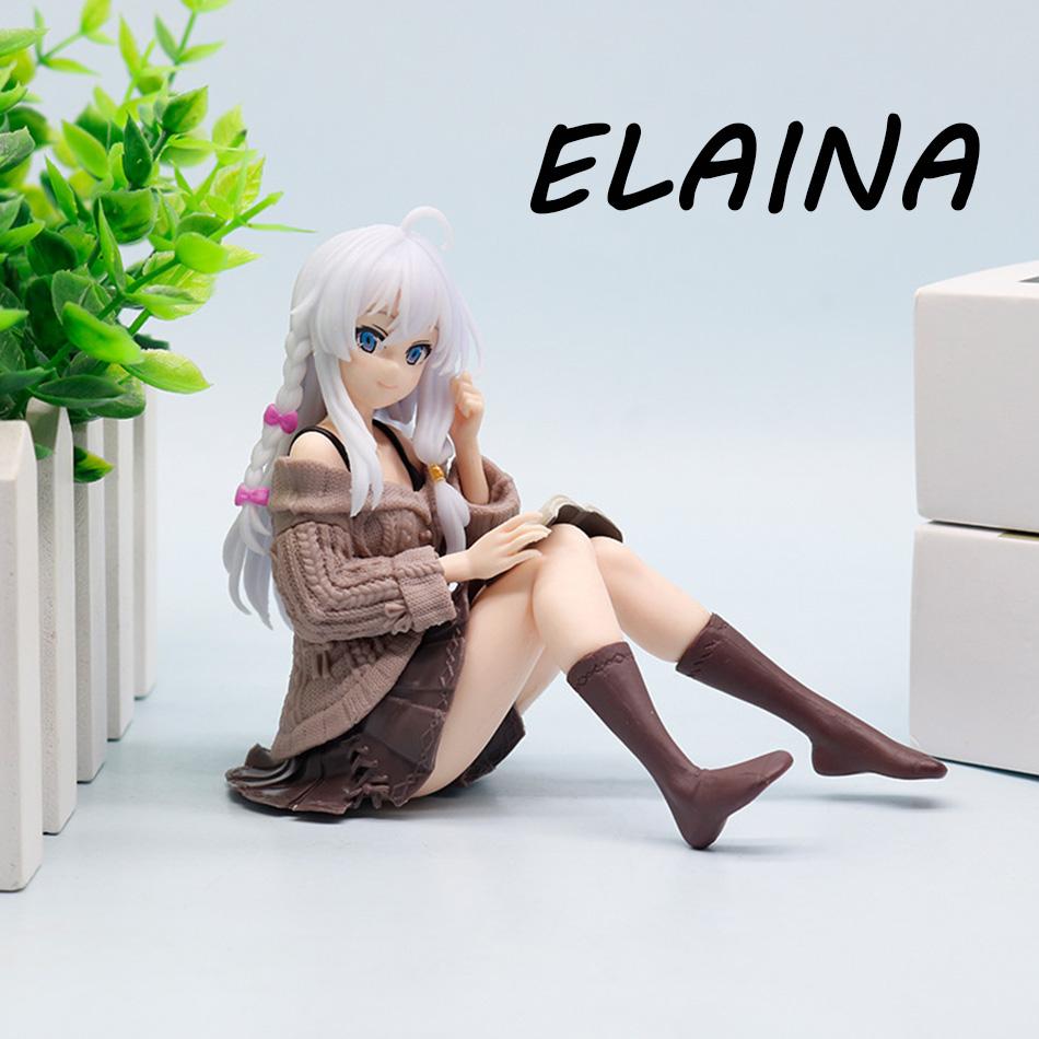 10см Блукаюча Відьма Аніме Колекція Фігурок Іграшки Подорож Елайни Фігурка Екшн ПВХ Модель Лялька Подарунок