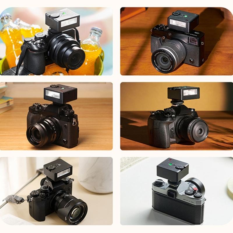 Vintaged Type Flashlight Retro Flash for iM30 Camera with Opticaled Control CCT6500K