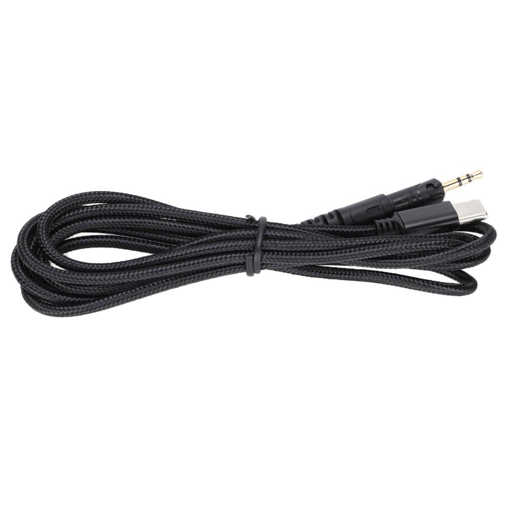 Headphone Audio Cable Type C to 2.5mm Repalcement Headset Cable for ATHM40x ATHM50x