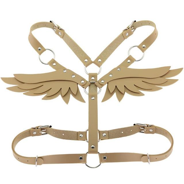 Angel Wings Body Harness 16 Colours Fetish Clothing Clothing