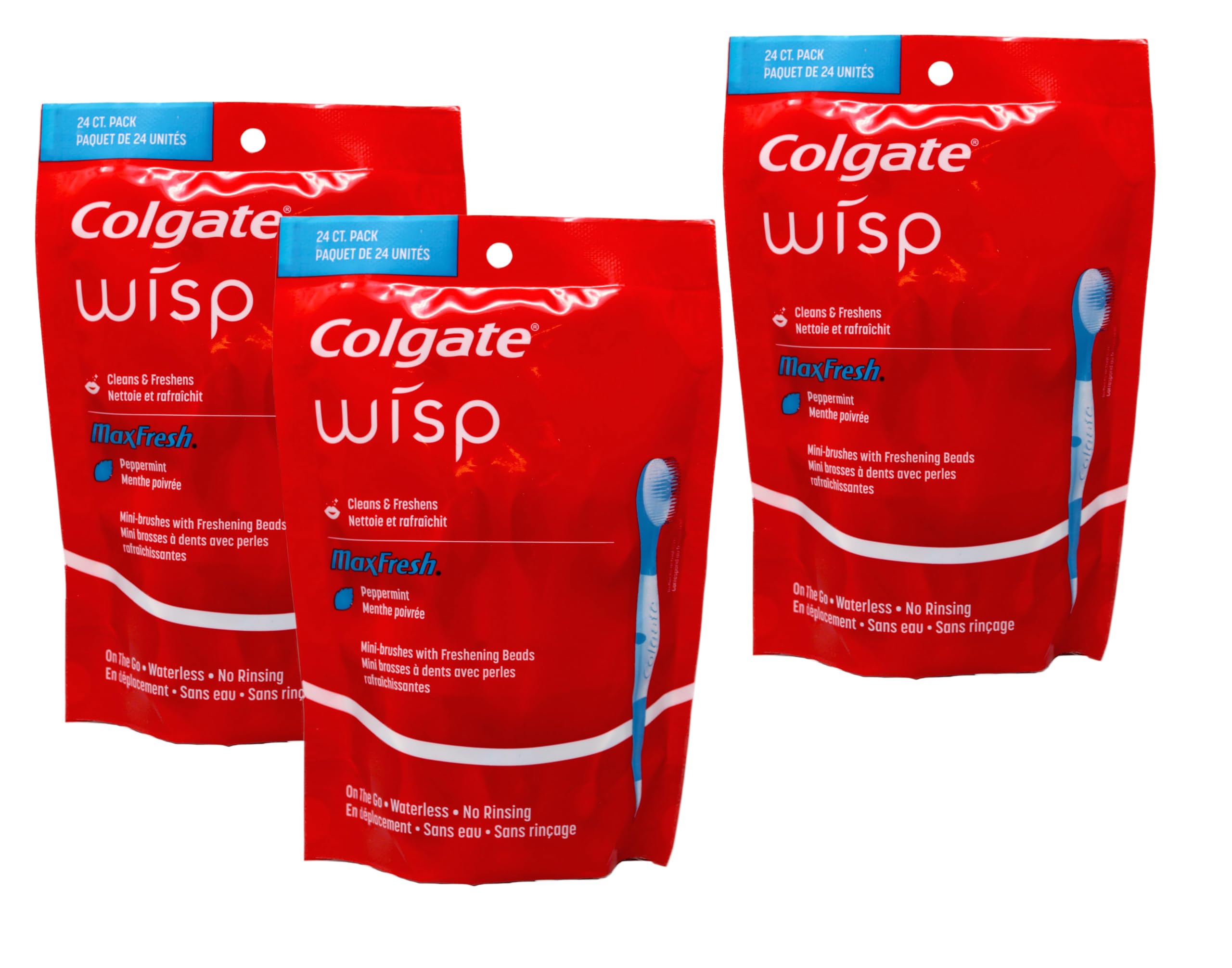 Colgate Wisp Waterless Disposable Mini Peppermint