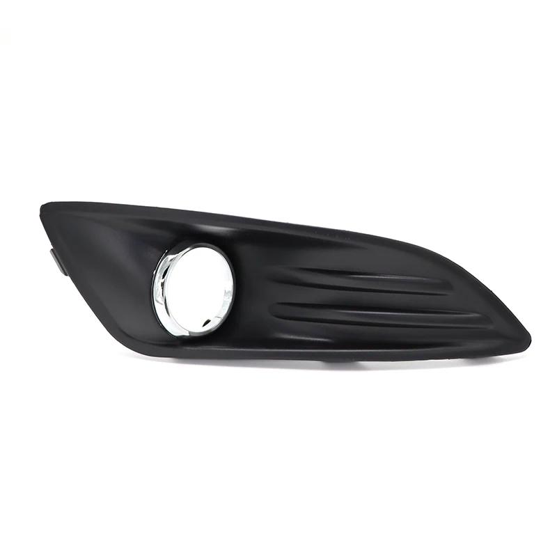 

For Ford Fiesta 2013 2014 2015 car front bumper fog light lamp frame cover grille shield cover