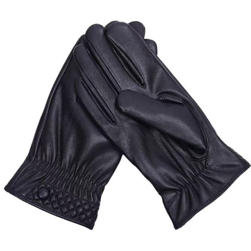 

Men s Winter Leather Cycling Gloves