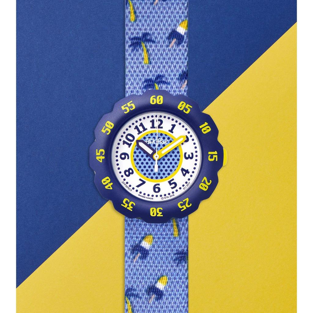 Swatch Flik Flak ICY BEACH FPSP013D Kids' Watch,