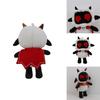 Soft And Cuddly Cult Of The Lamb Black Lamb Plush Toy For Game Fans