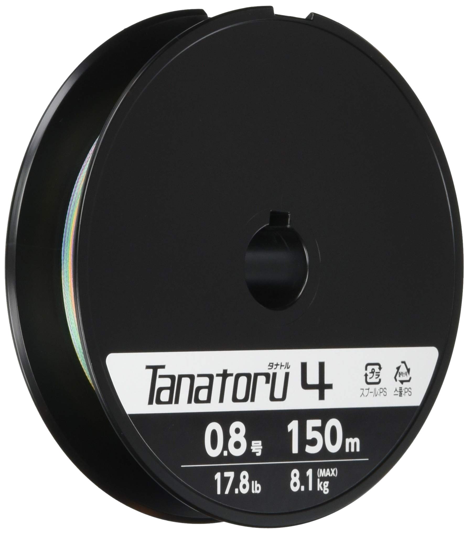 Shimano PE Line Tanatoru 4 150m Fishing Line 0.8 17.8lb PL-F54R