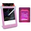 Magicpad Drawing Tablet Kids Luminous Blackboard LED Screen Painting  Pad Cartoons Writing Message Board Educational Toys