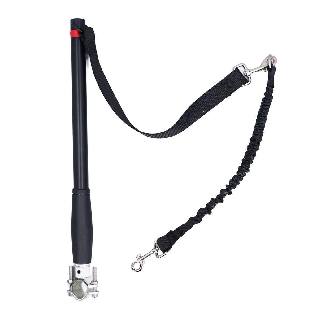 Bike Dog Leash Easy Installation Enhanced Control Flexible Bike Dog Safety Leash for Outdoor Exercis