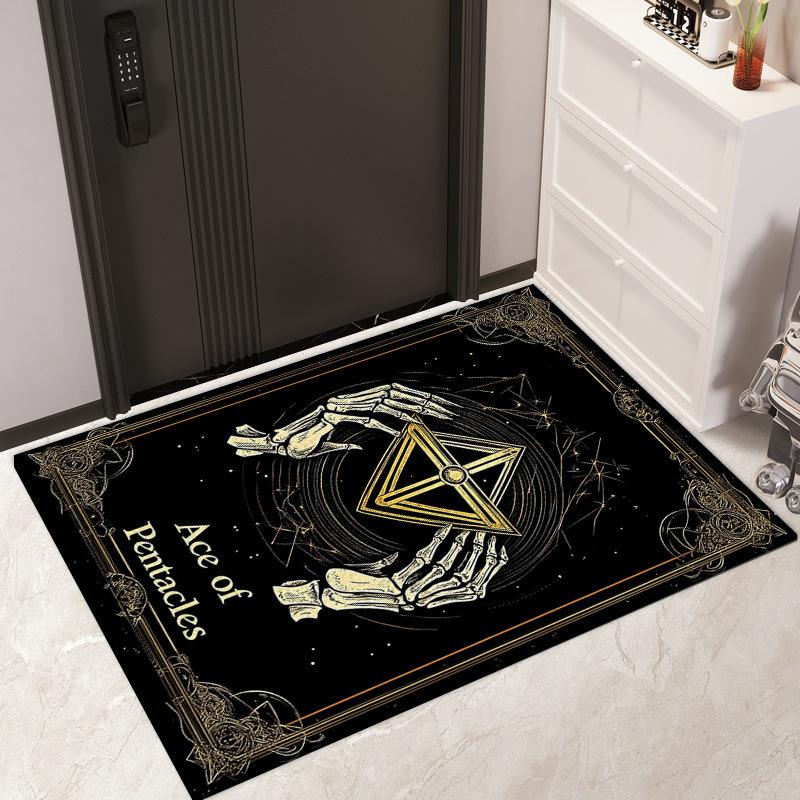 Кольцо для дверной проволоки Talot Manual Floor Mat Грязеотталкивающий Пылеотталкивающий Коврик для бытовой входной двери Грязеотталкивающий коврик