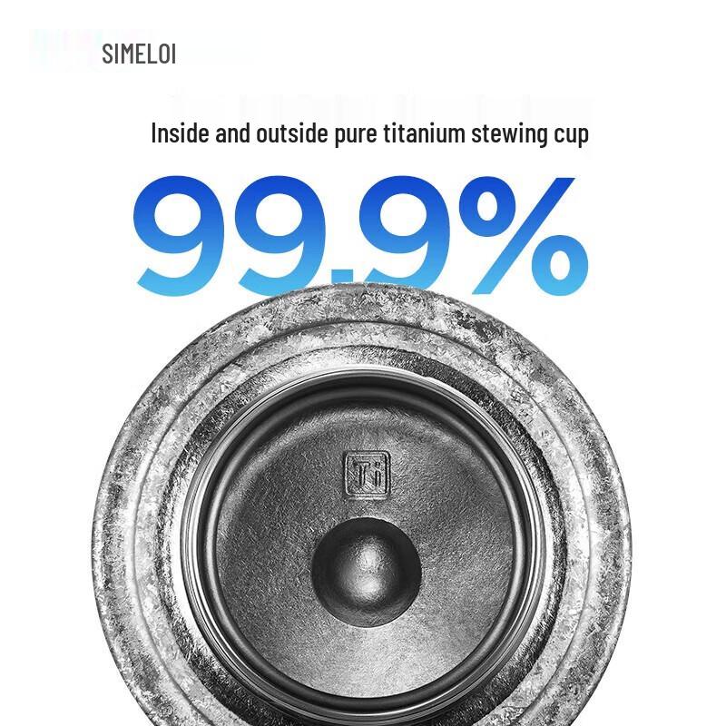 Izolowany kubek Shimeile z czystego tytanu