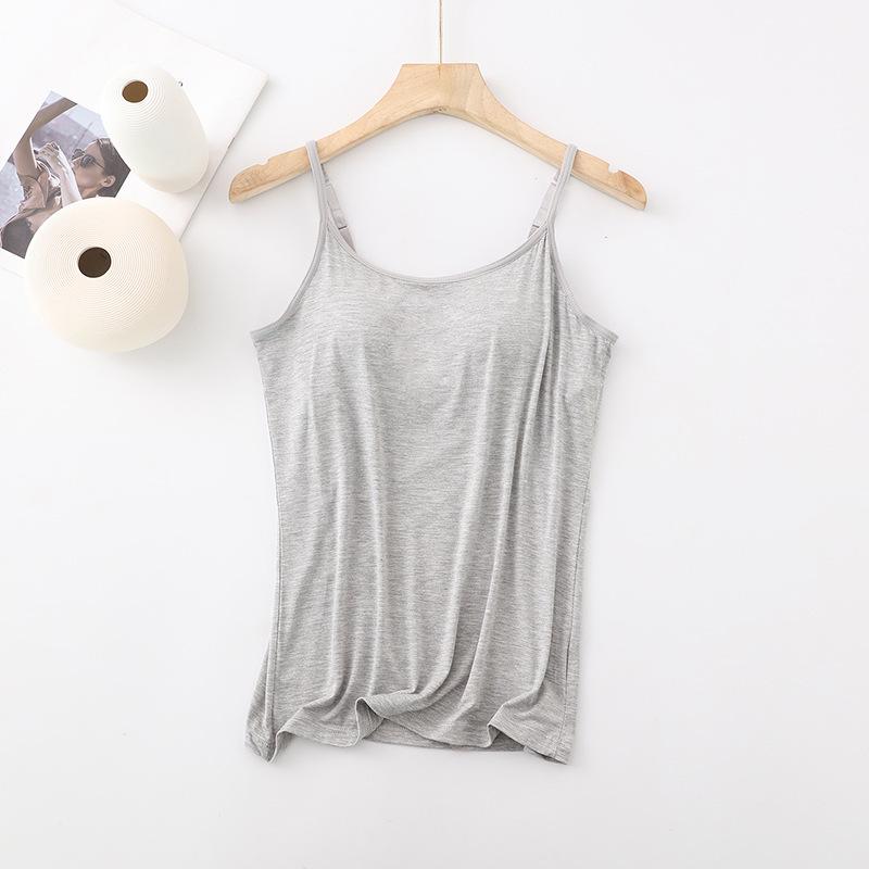 Damen-Schlankheits-Camisole mit integriertem BH und verstellbaren Trägern