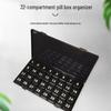 Large Capacity 32-Grid Monthly Pill Organizer Box