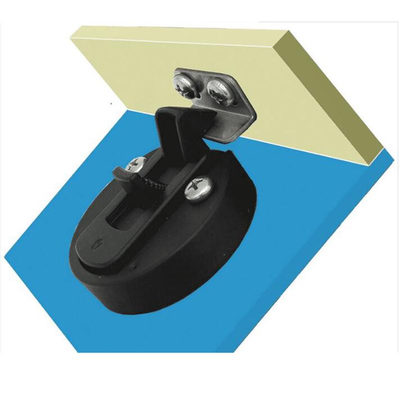 2/4/10Pcs Black Round Flush Pull Slam Latch for RV Boat Marine Deck Hatch Door Replacement for RV Boat Marine Deck Hatch Locker