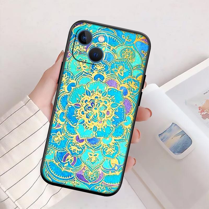 RP46 Mandalas New High-End Shell Phone Case for OPPO A3 Pro A72 A74 A76 A77 A77S A78 A79 A94 A95 A18 A40M A58