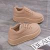 Women's Spring and Autumn Korean Style Board Shoes Students Casual Sports Thick Bottom Bread Shoes