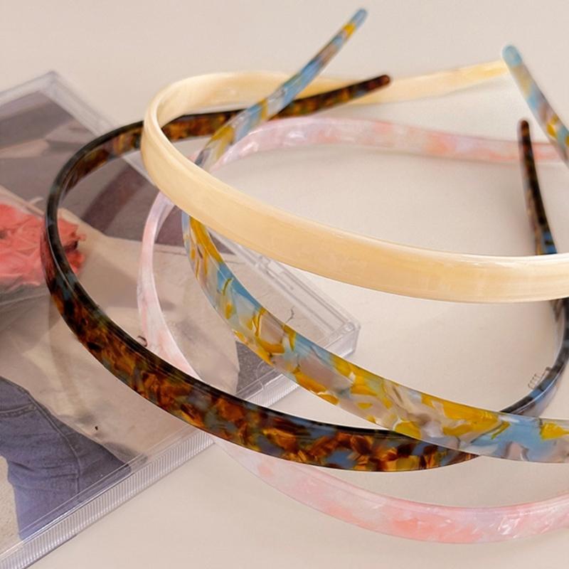 Multipurpose Acetate Hairband Simple High Crowns Headbands Multi Functional Hair Accessory For Fashionable Style 2025