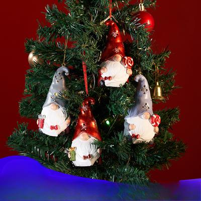 Weihnachtsdekoration Zwerg Harzhandwerk Party Weihnachtsbaum Anhänger Zwergenpuppenanhänger Spielzeug Geschenk